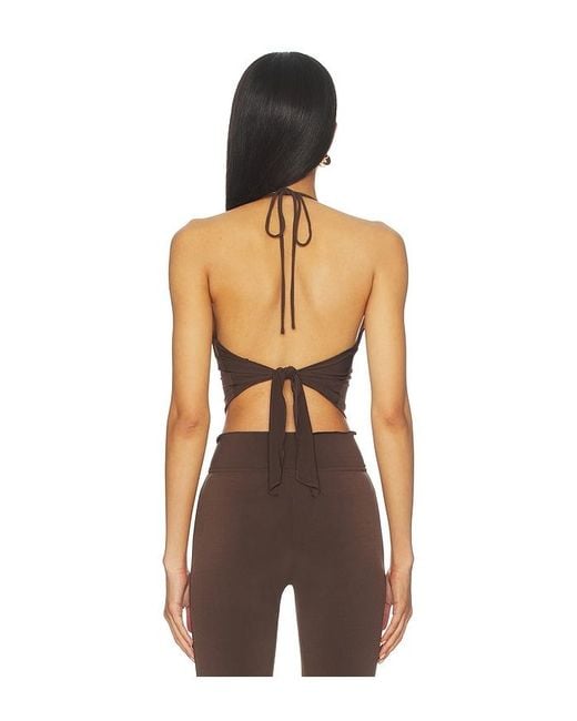I.AM.GIA Brown Siofra Top