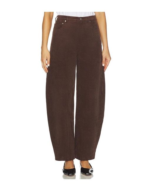 SER.O.YA Brown Fabi Corduroy Pant
