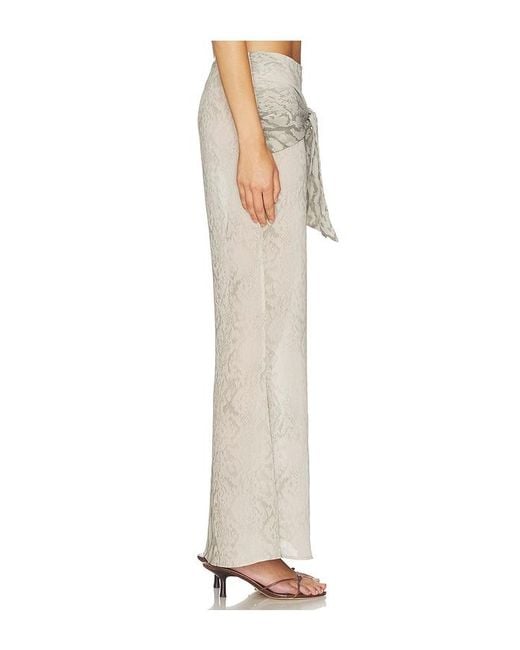 lovewave White The Charisse Maxi Skirt