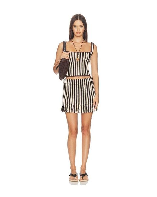 Amanda Uprichard Black Jolie Skort