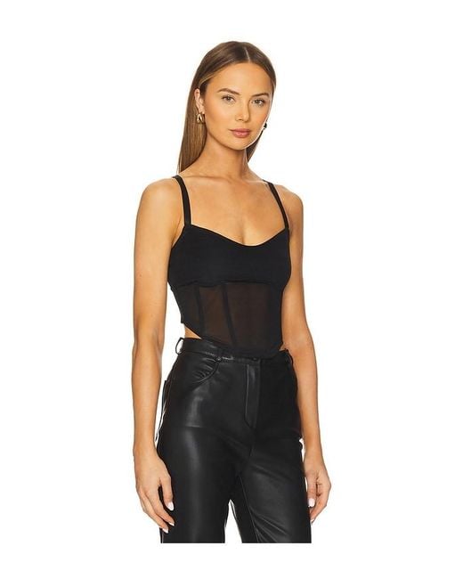 OW Collection Black Serenity Top