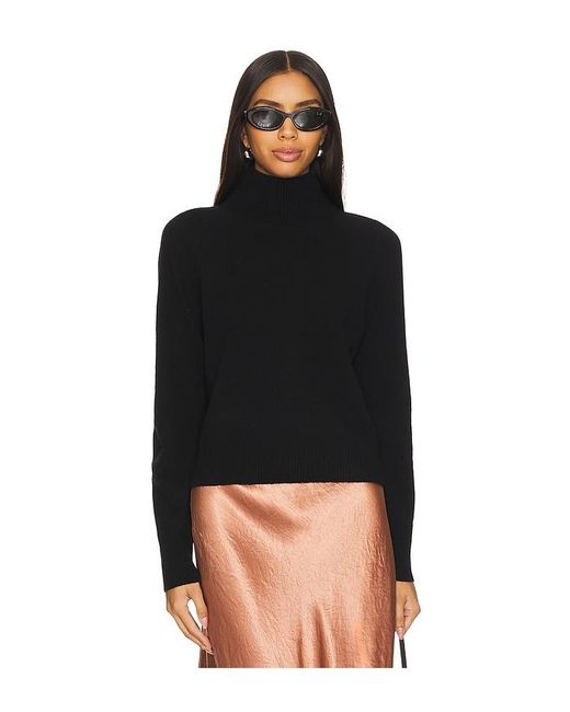 Vince Black Raglan Turtleneck