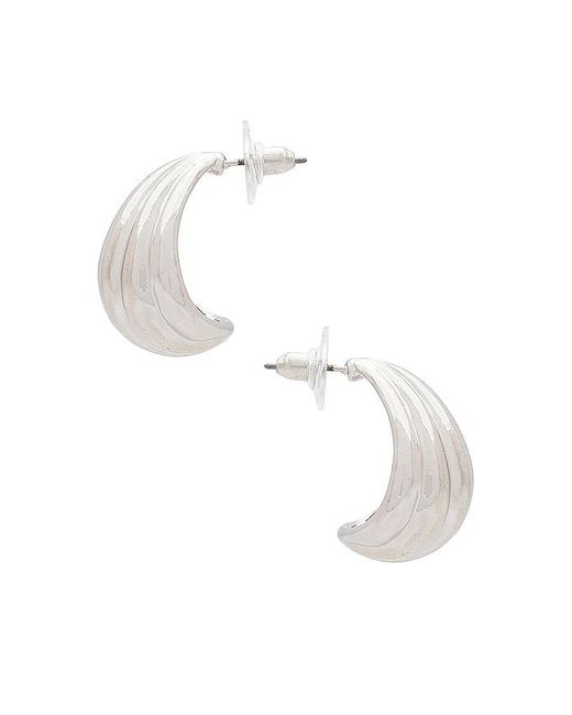 8 Other Reasons White Shell Hoop Earrings