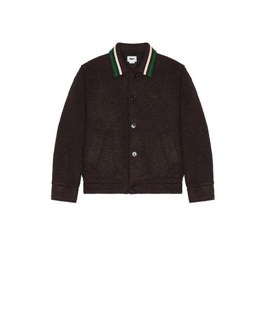 Chaqueta Tipo Blusón Arden En Color Marrón Talla (También En M, S, Xl/1X) Obey de hombre de color Black