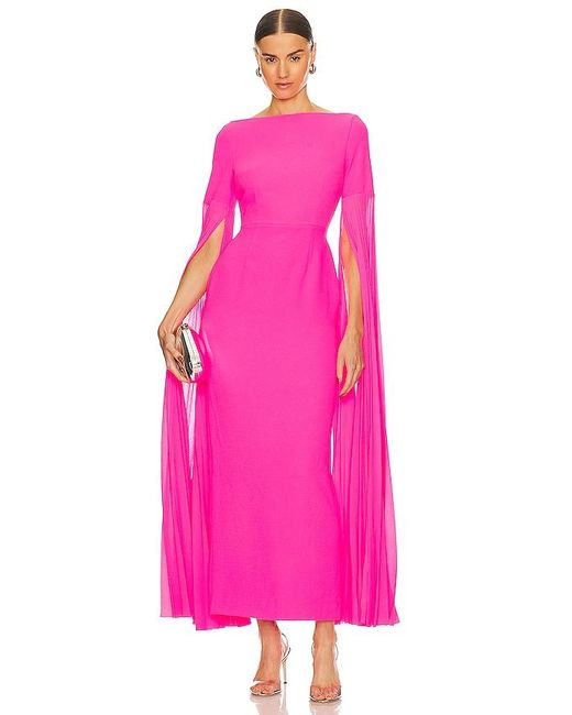 Solace London Pink Grace Maxi Dress