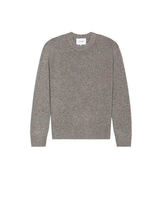 Crew Neck Cashmere Sweater FRAME de hombre de color Gray