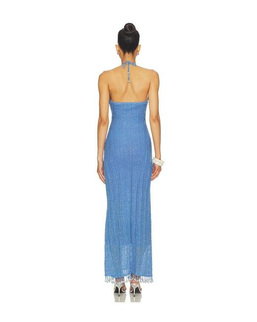 CAPITTANA Blue Daria Dress
