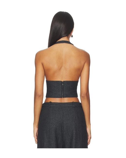 Nakedvice Black The Boston Top
