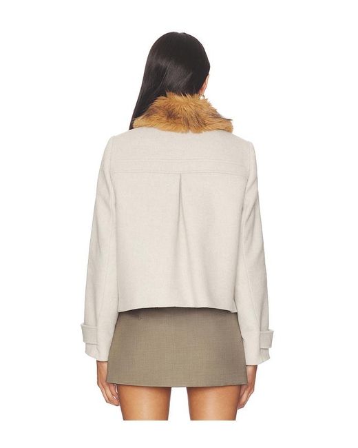 Ba&sh White Terry Coat