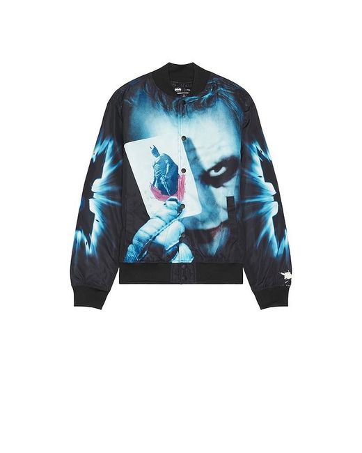 Reason Blue Dark Knight Varsity Jacket for men