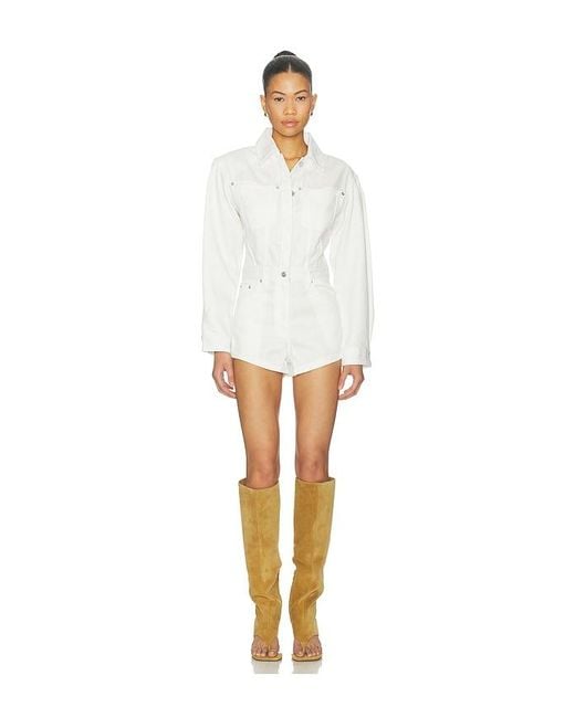 IRO White Anneso Romper