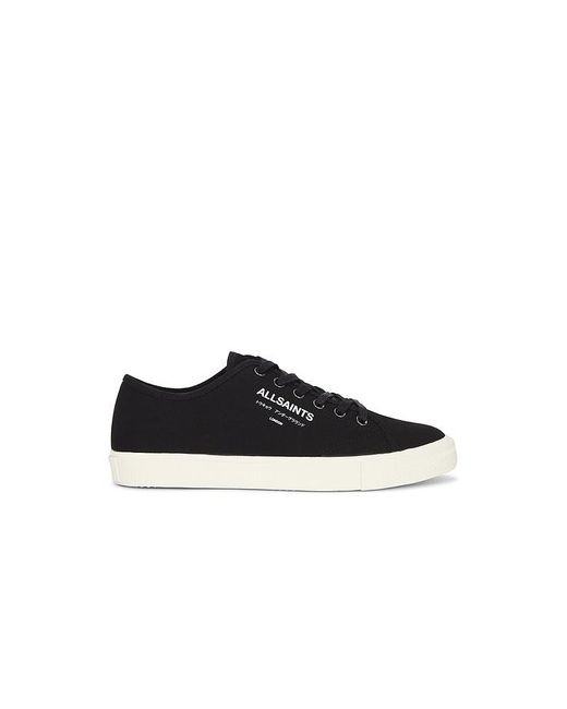 AllSaints Black Undgrnd Can Low Top for men