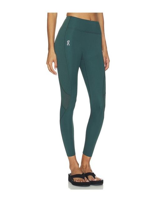 On Shoes Blue Train Volt Legging 7/8