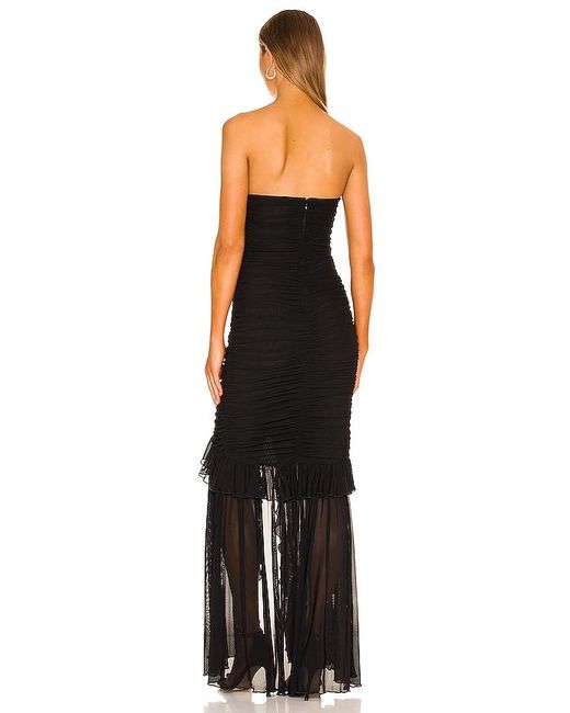 MAJORELLE Black Giules Gown