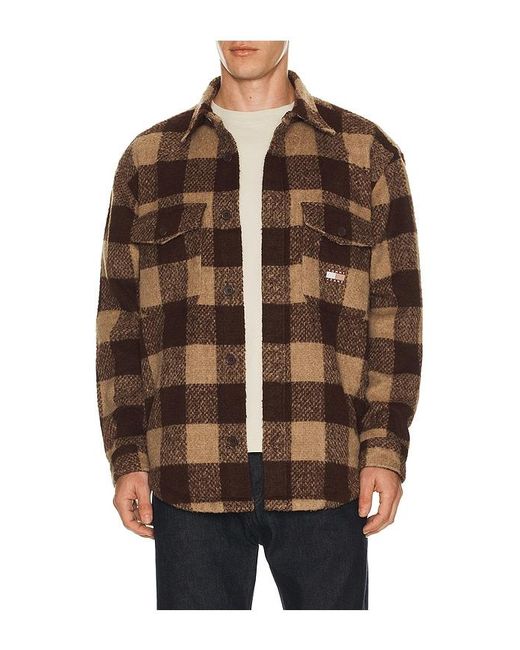 Tommy Hilfiger Brown Check Overshirt for men