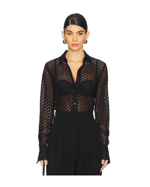Top Encaje Yvette En Color Negro Talla (También En 00) Rag & Bone de color Black