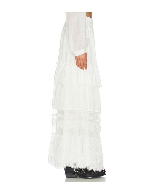 Aniye By White Carmen Long Skirt