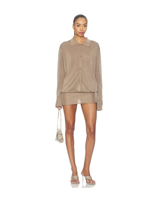 AYA MUSE Natural Solin Dress