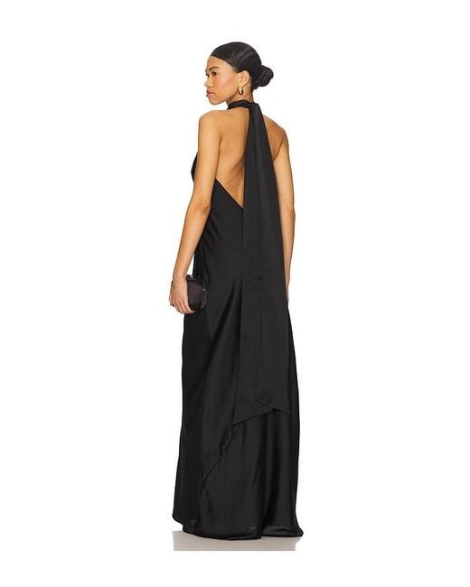 Show Me Your Mumu Black Lisa Maxi Dress