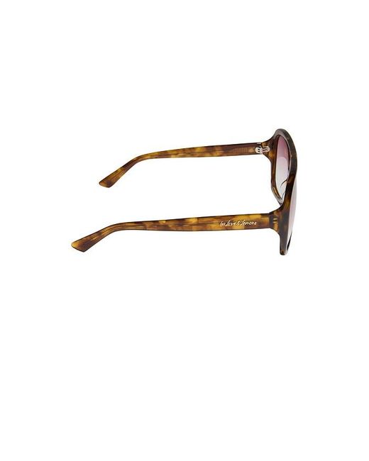 DIFF Multicolor X For Love & Lemons Acetate Aviator Sunglasses