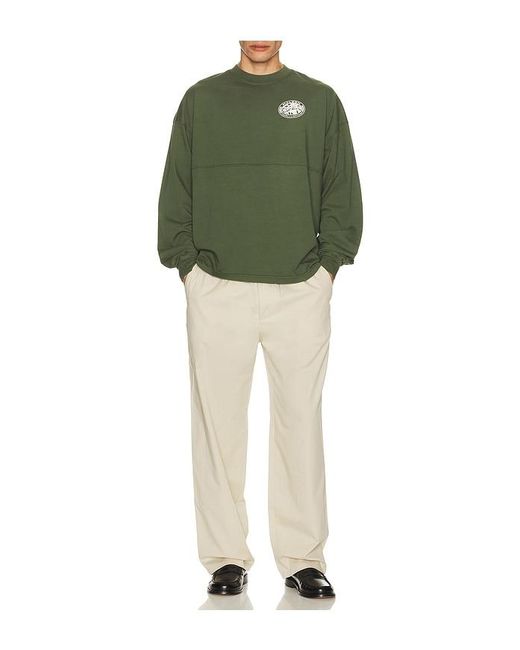 Malbon Green Horizon Tee for men