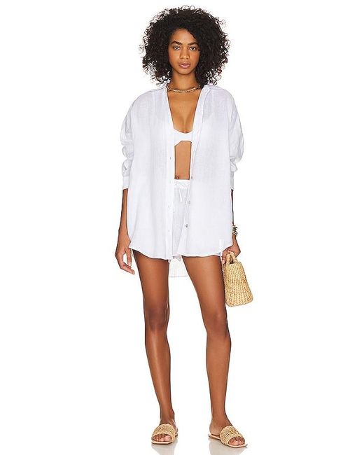 LSPACE White Rio Tunic