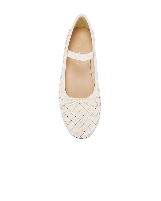 Loeffler Randall White Leonie Ballet Flat
