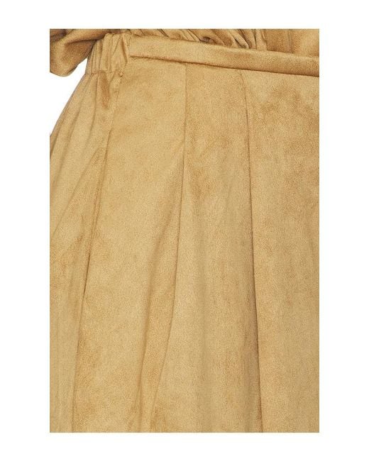 Norma Kamali Natural Pleat Pant