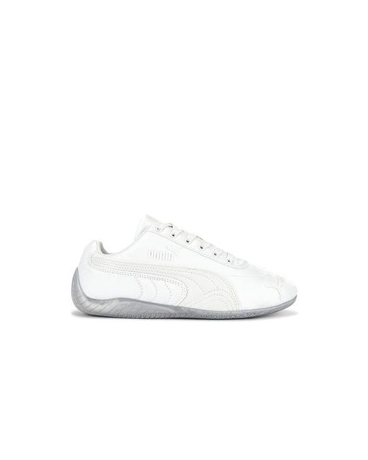 PUMA White Speedcat Anodized Sneaker