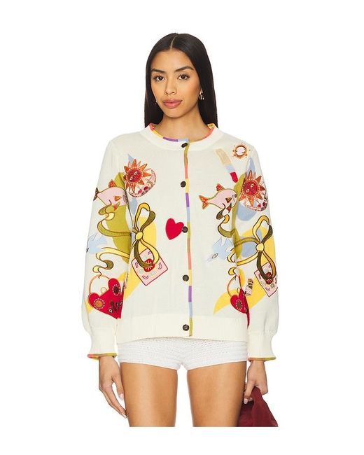 Never Fully Dressed White Enchanted Cardigan