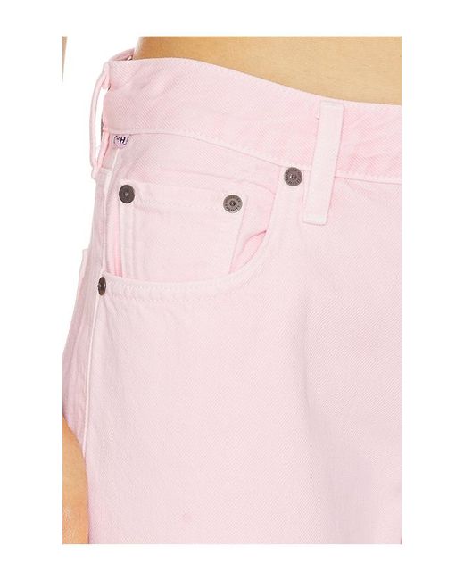 Citizens of Humanity Pink Faye Vintage Straight Jeans
