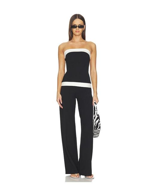 MAJORELLE Black Cecilia Top