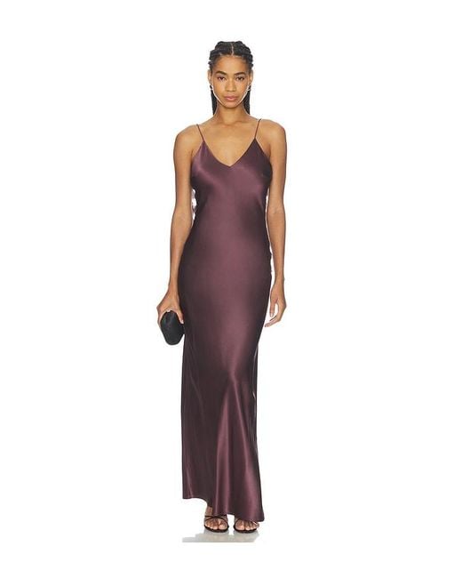 By Malene Birger Red Pascale Silk Dress