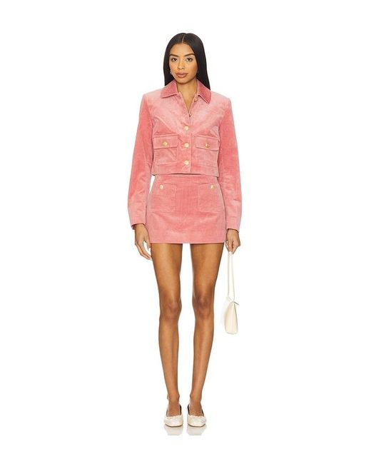 LoveShackFancy Pink Aylin Jacket