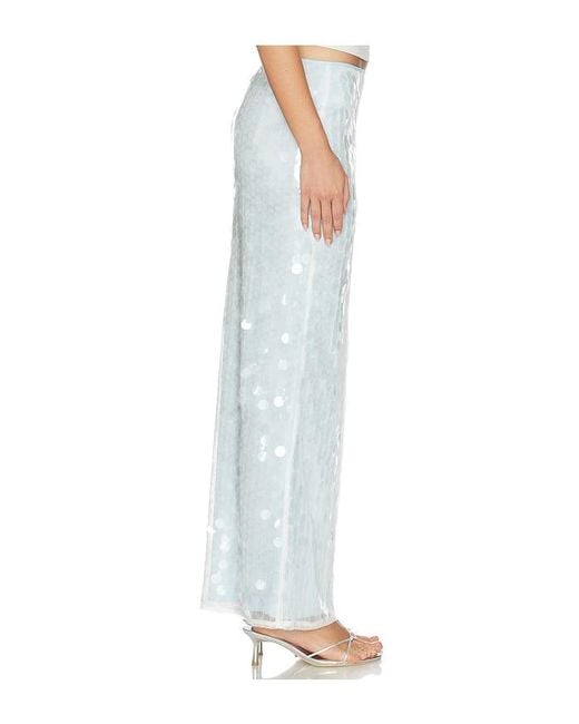 superdown White Bryony Maxi Skirt