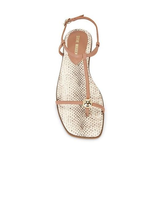 Steve Madden White Ritzy Sandal