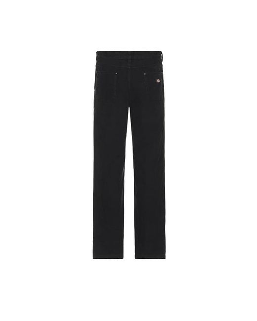 Dickies Black Double Front Duck Pant for men