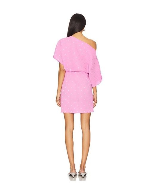 Never Fully Dressed Pink Mini Tilly Dress