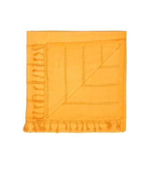 Sunkissed Orange Tuscany Sand Free Beach Towel