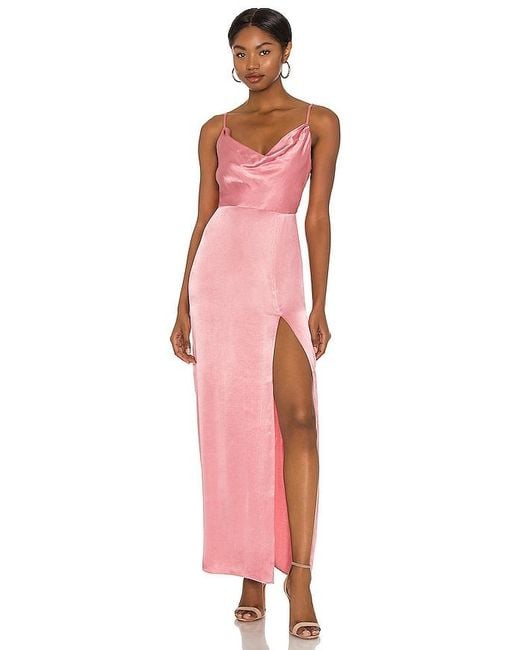 Nbd Pink Lila Gown