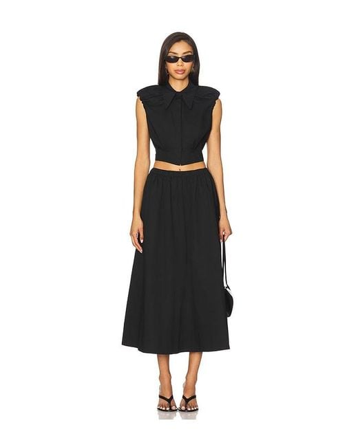 Camila Coelho Black Gurina Skirt