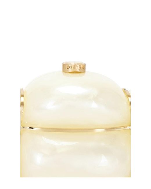 Cult Gaia White Bolla Clutch