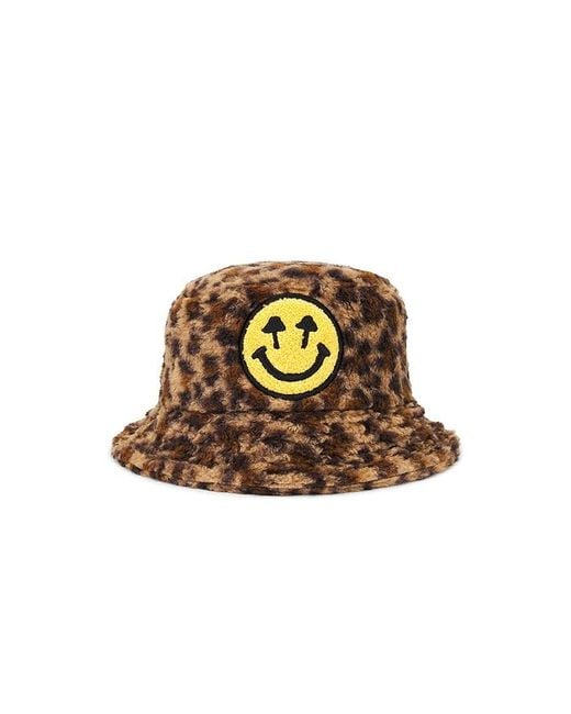 Happy Caps Natural Furry Bucket Hat