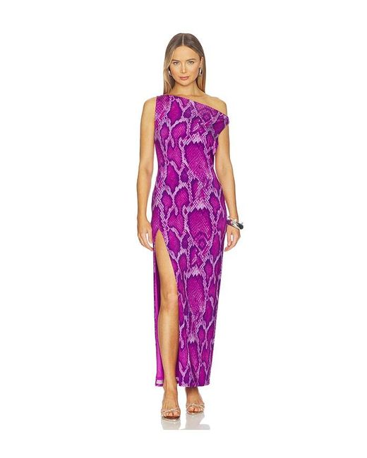 AFRM Purple Saffron Dress