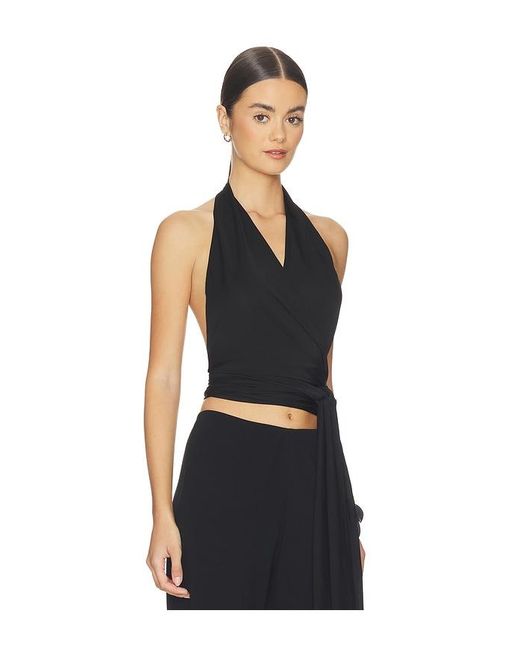 AYA MUSE Black Aelir Top