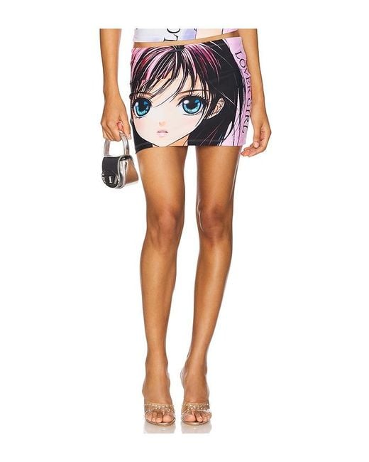 1XBLUE Blue Lover Girl Skirt