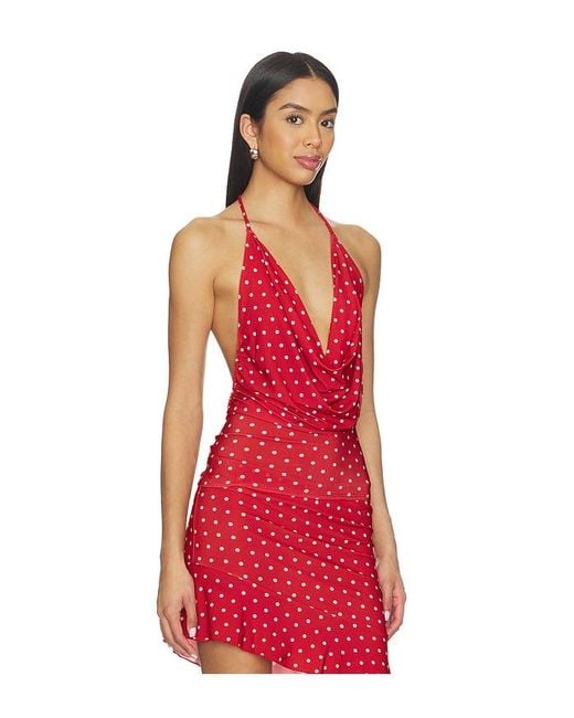 Bella Venice Red X Revolve Elsa Top