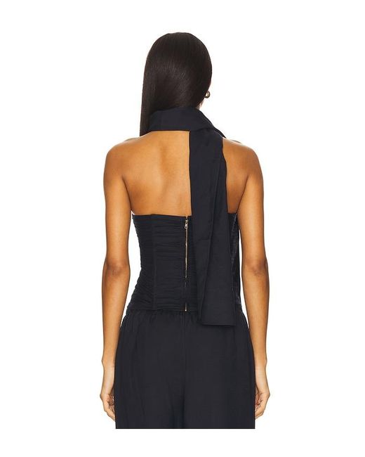 Lioness Black Island Bodice Top