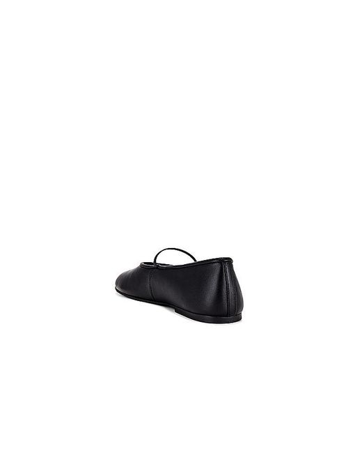 Tony Bianco Black Martinez Flat