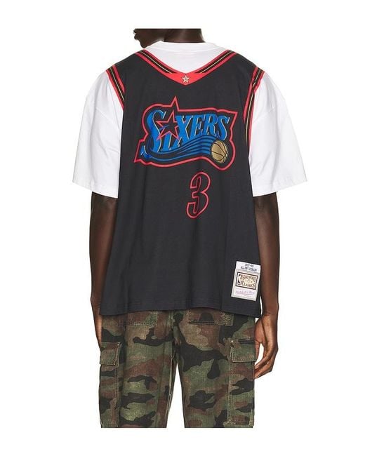 Mitchell & Ness Black Nba Allen Iverson Best for men